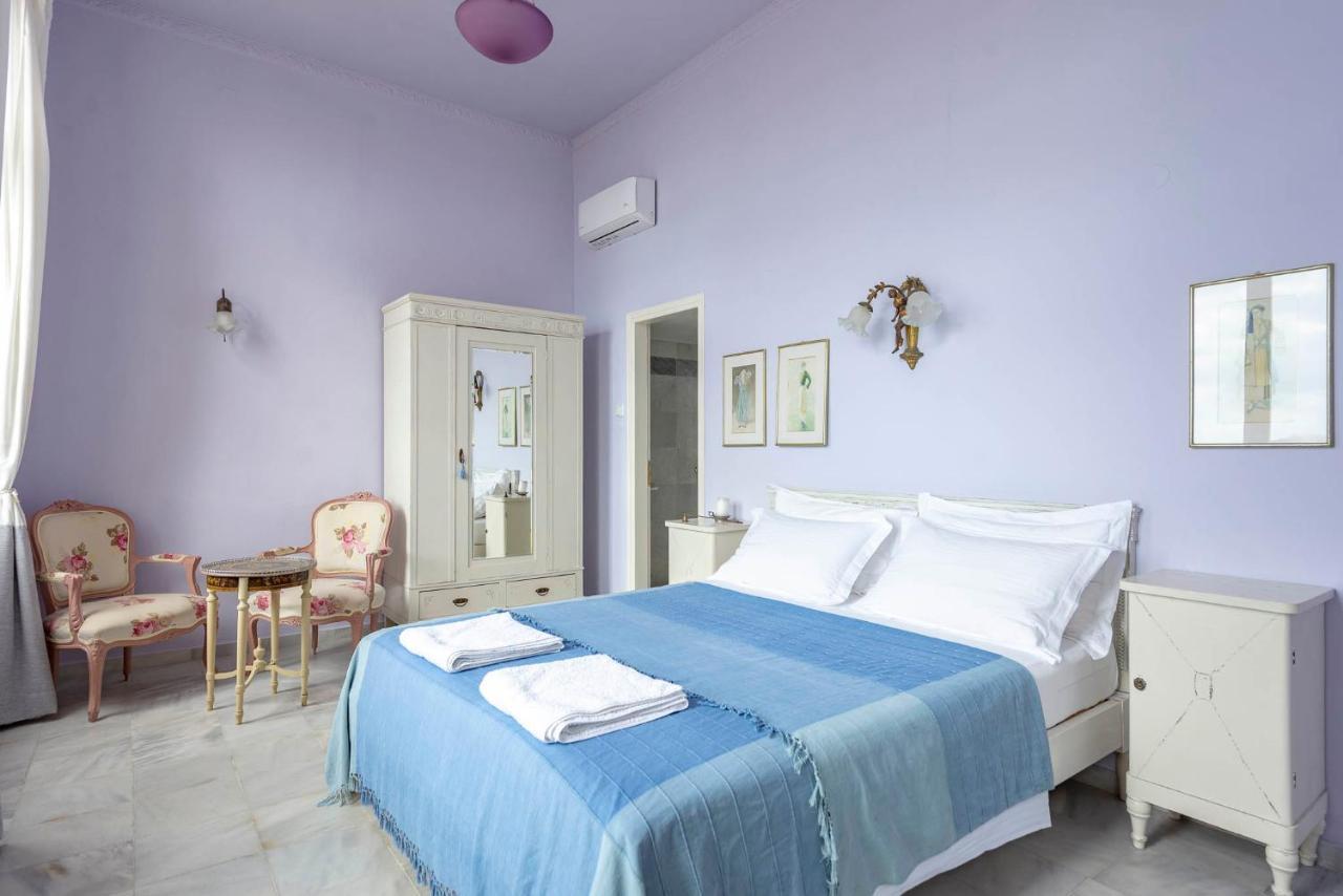 Villa Maria-Syros Ermoupoli Bagian luar foto